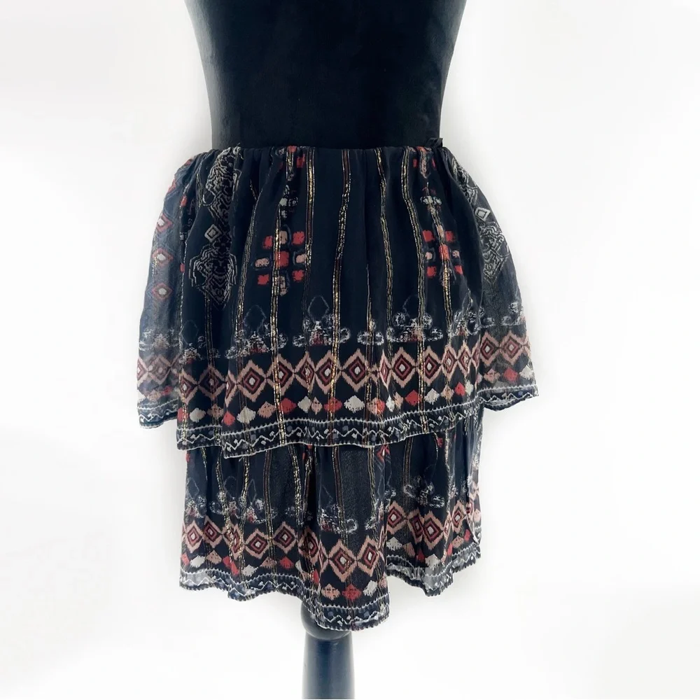 Joie multicolored silk